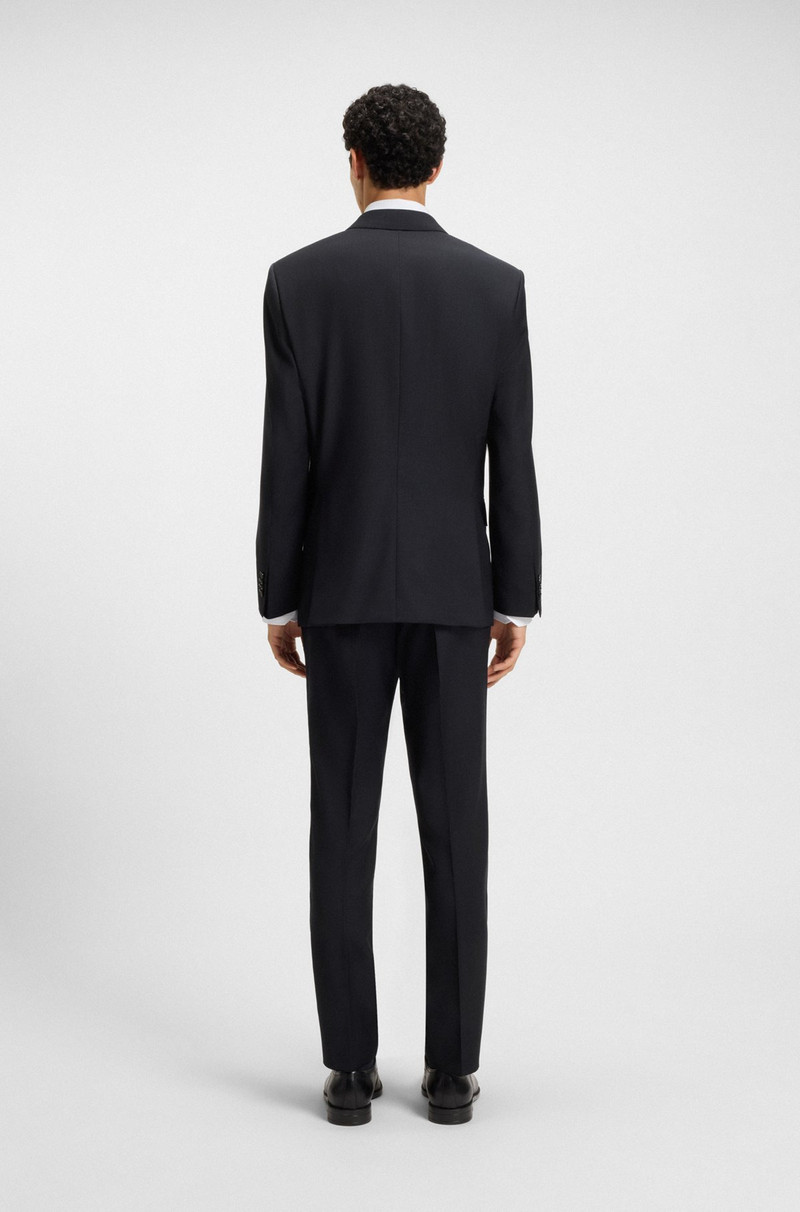 BOSS SLIM-FIT TWO-PIECE SUIT IN PINSTRIPE VIRGIN WOOL outlook