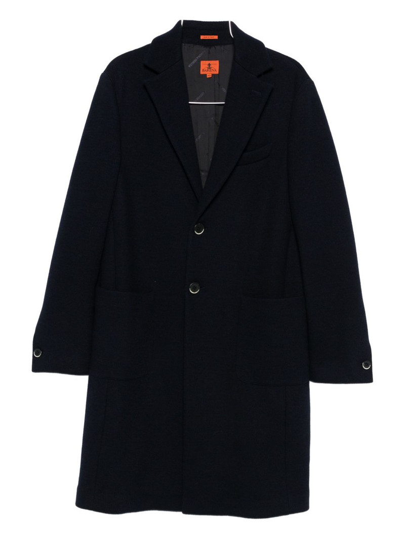 buttoned wool coat 1