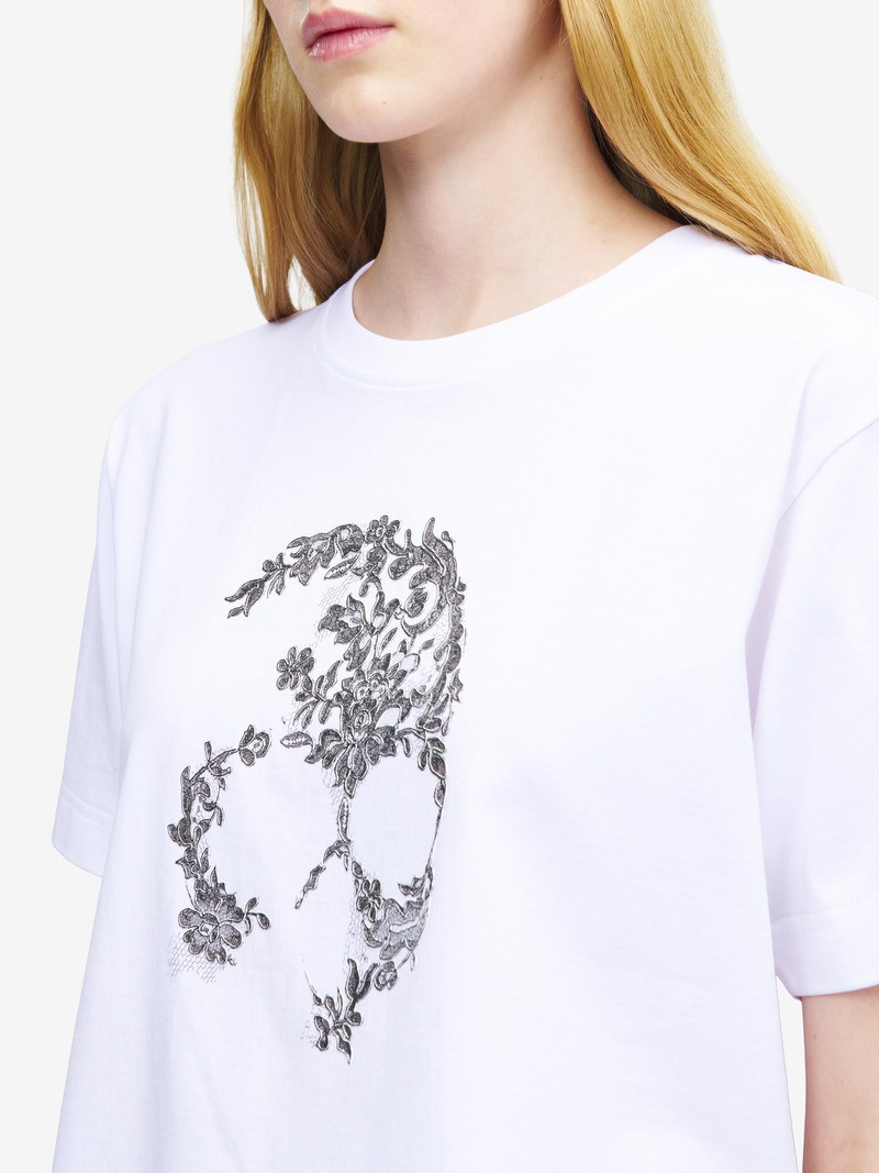 Lace Skull T-shirt 6