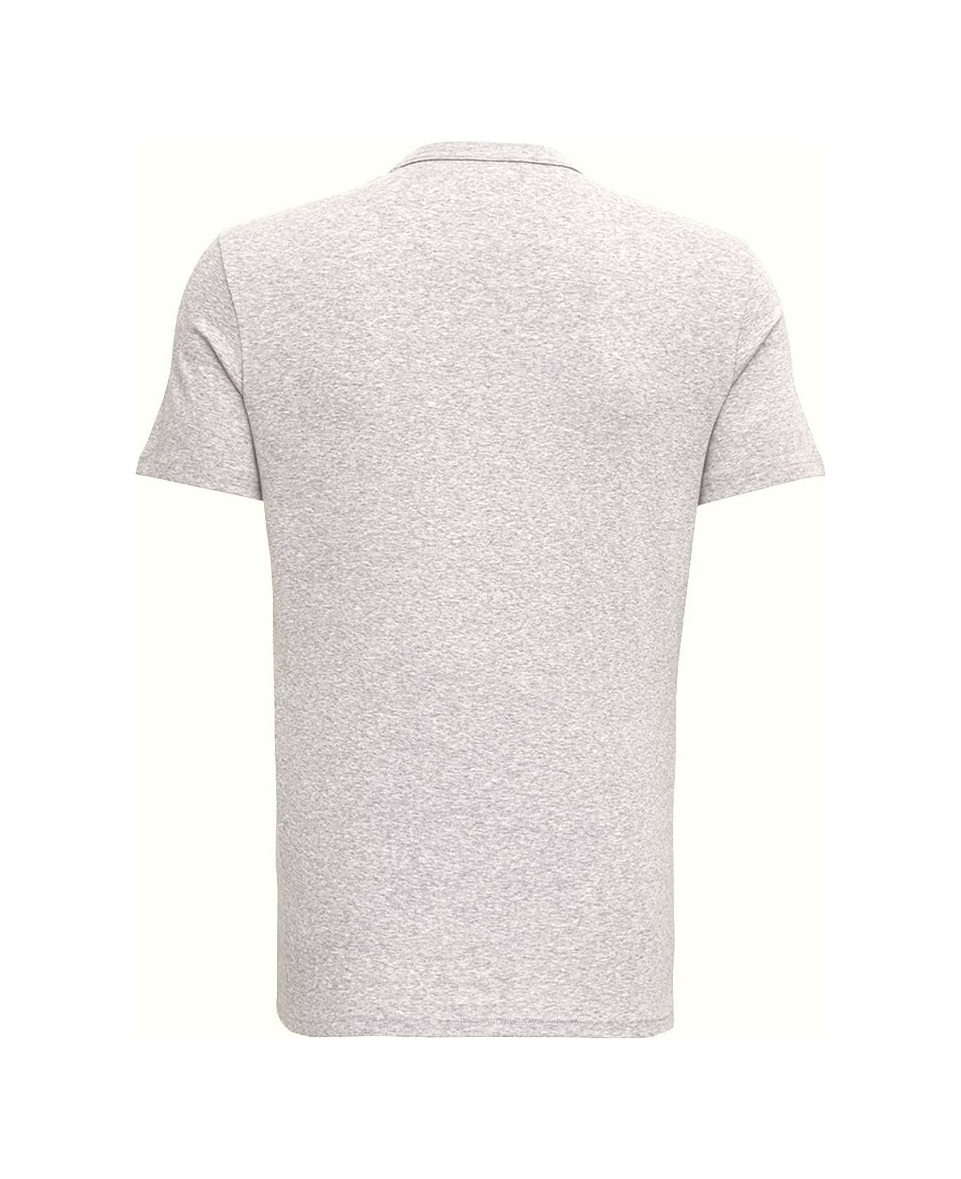 Man's Cotton V-neck T-shirt - 2