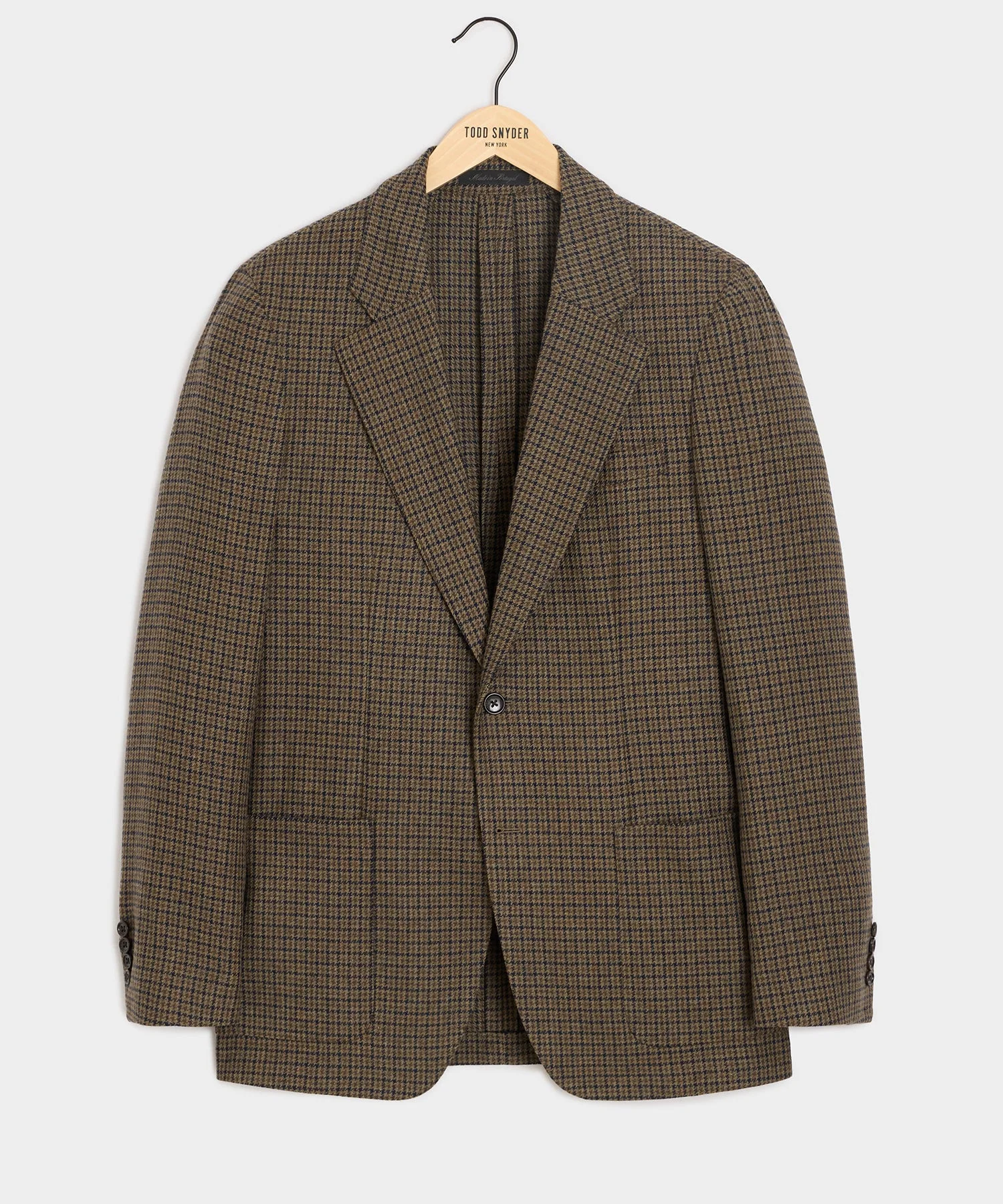Wool Houndstooth Sport Coat - 1