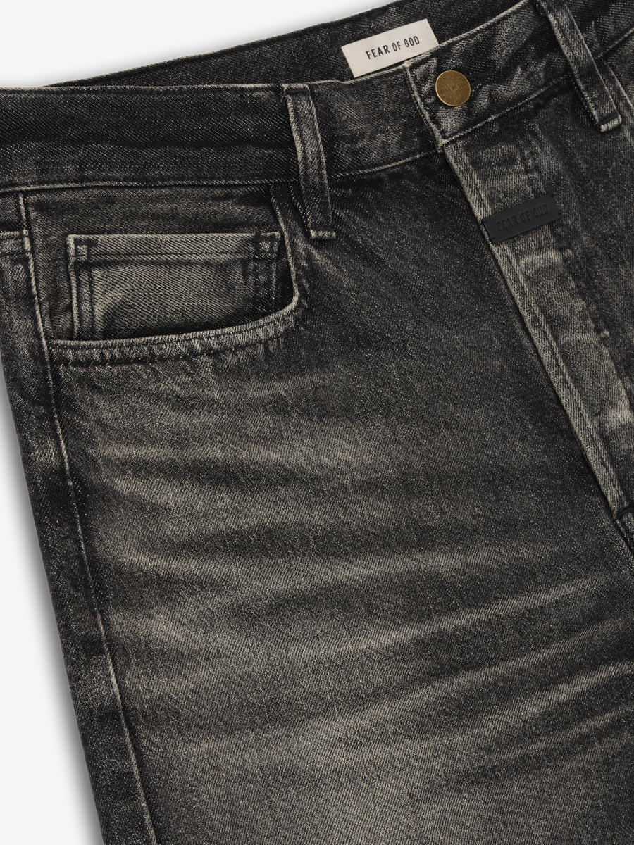 Straight 5 Pocket Jean - 3