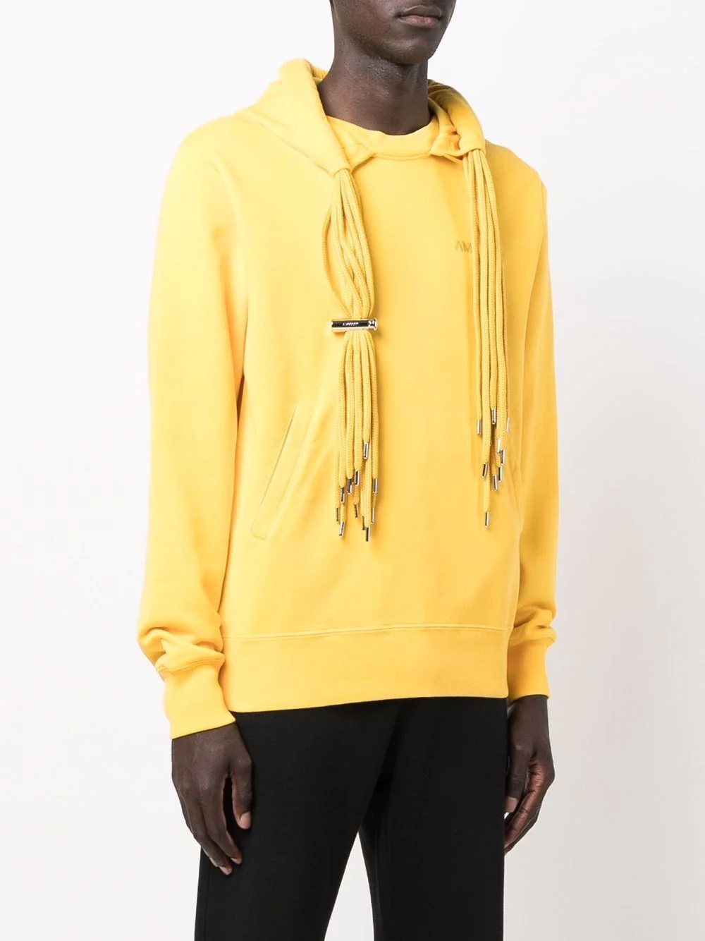 multi-cord long-sleeve hoodie - 3