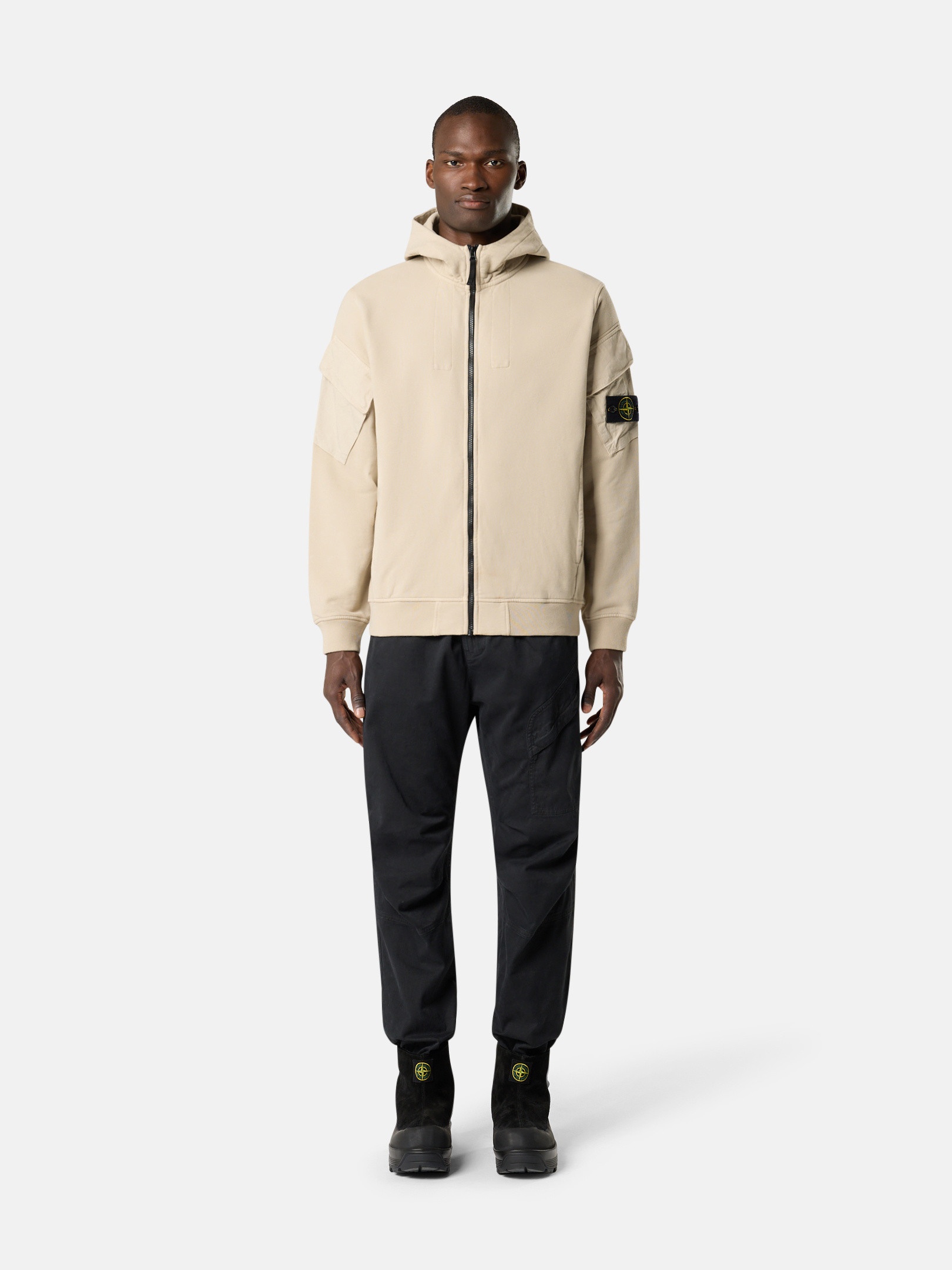 6100009 BRUSHED ORGANIC COTTON FLEECE - 2