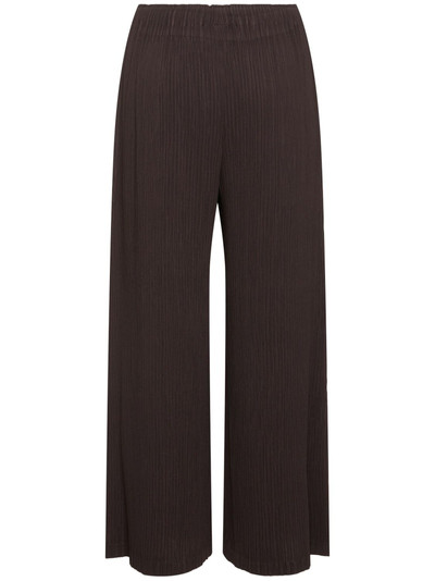 ISSEY MIYAKE Pleated straight pants outlook