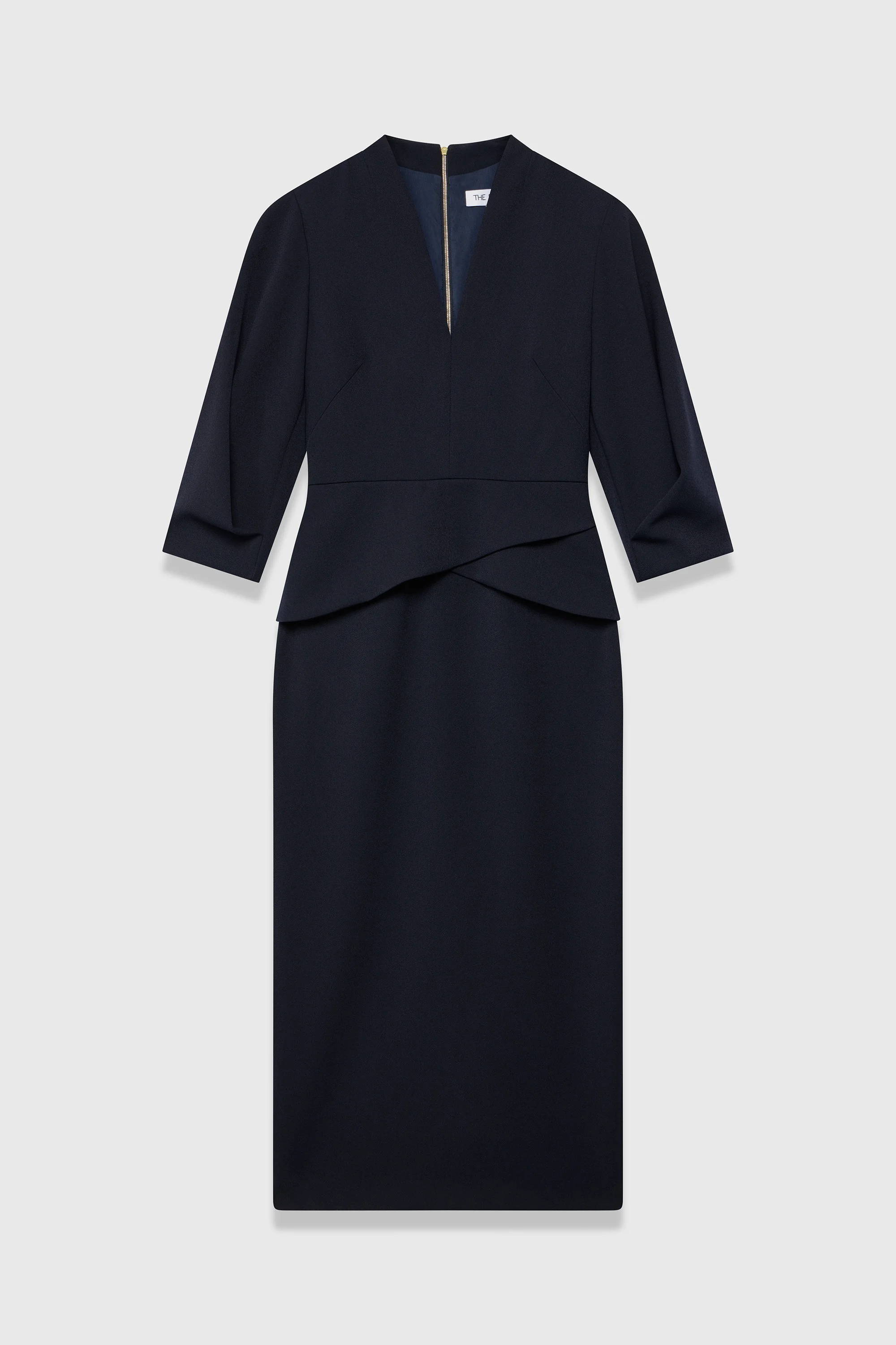 Roseta Sculpt Stretch Crepe Dress - 1
