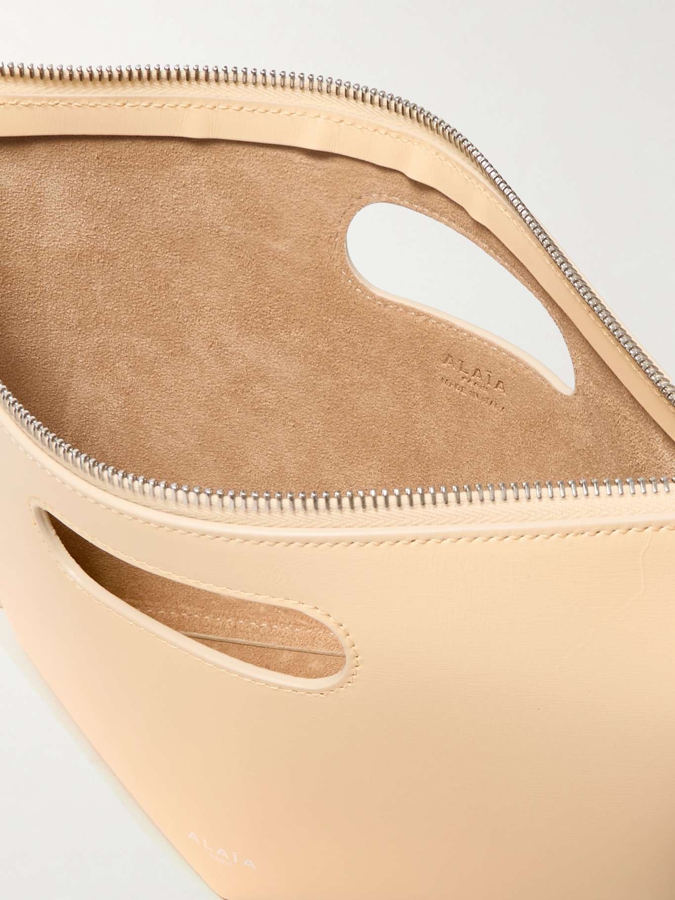 Folded leather pouch - 5