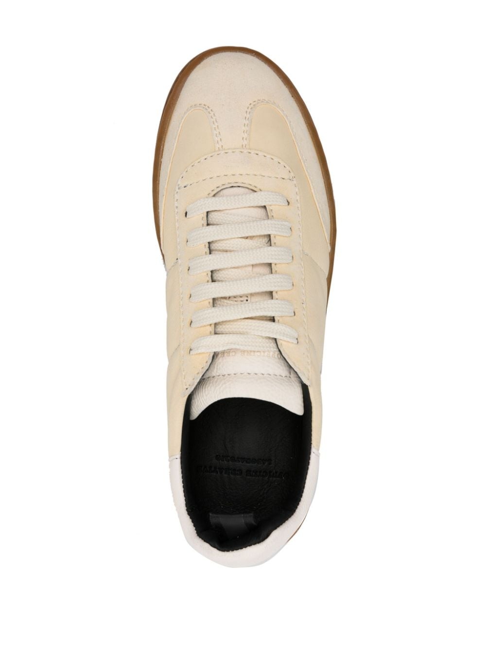 Kombined 101 leather sneakers - 4