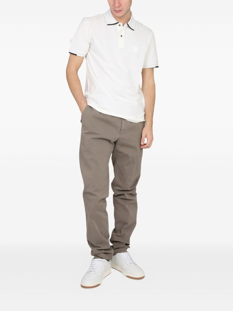 C.P. Company contrast-trim polo shirt outlook
