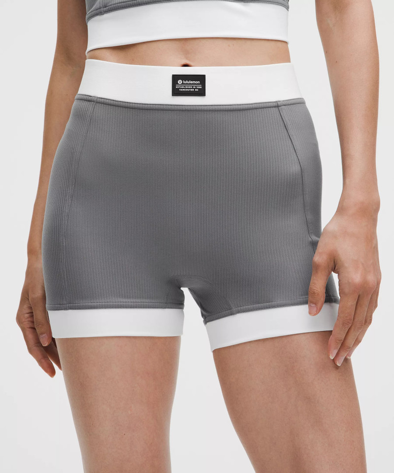 Ribbed Nulu High-Rise Short 3.5" 4