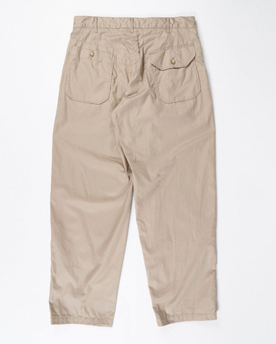 Engineered Garments Carlyle Pant - Tan outlook