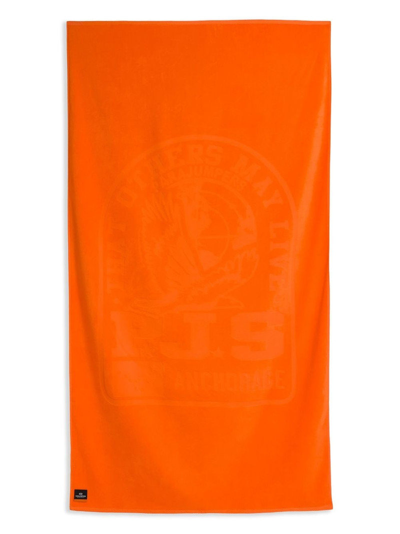 logo-jacquard towel 1