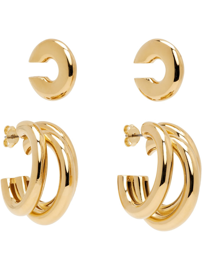 rabanne Pin & Cuff Earrings Set outlook