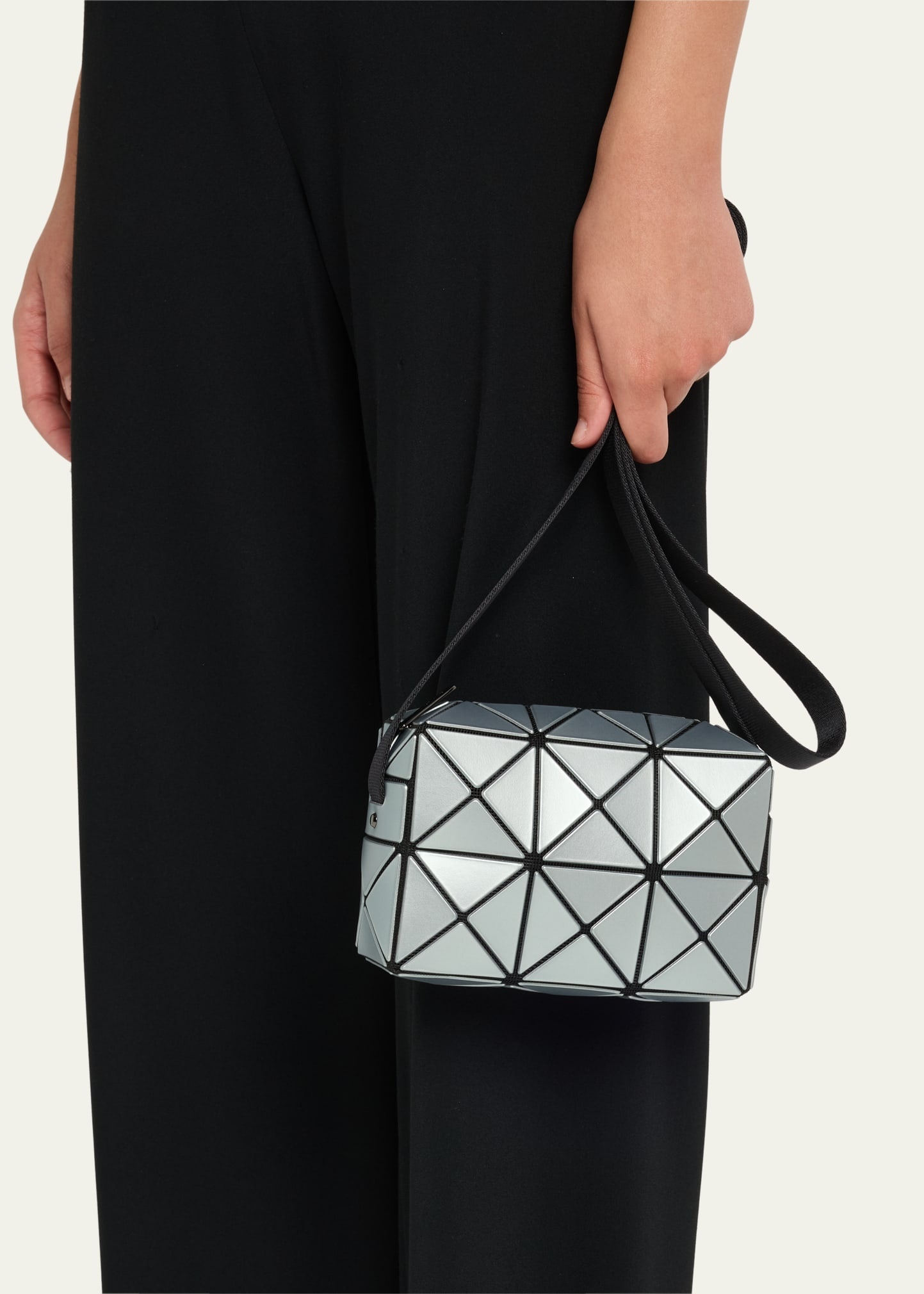 Cuboid Metallic Crossbody Bag - 2