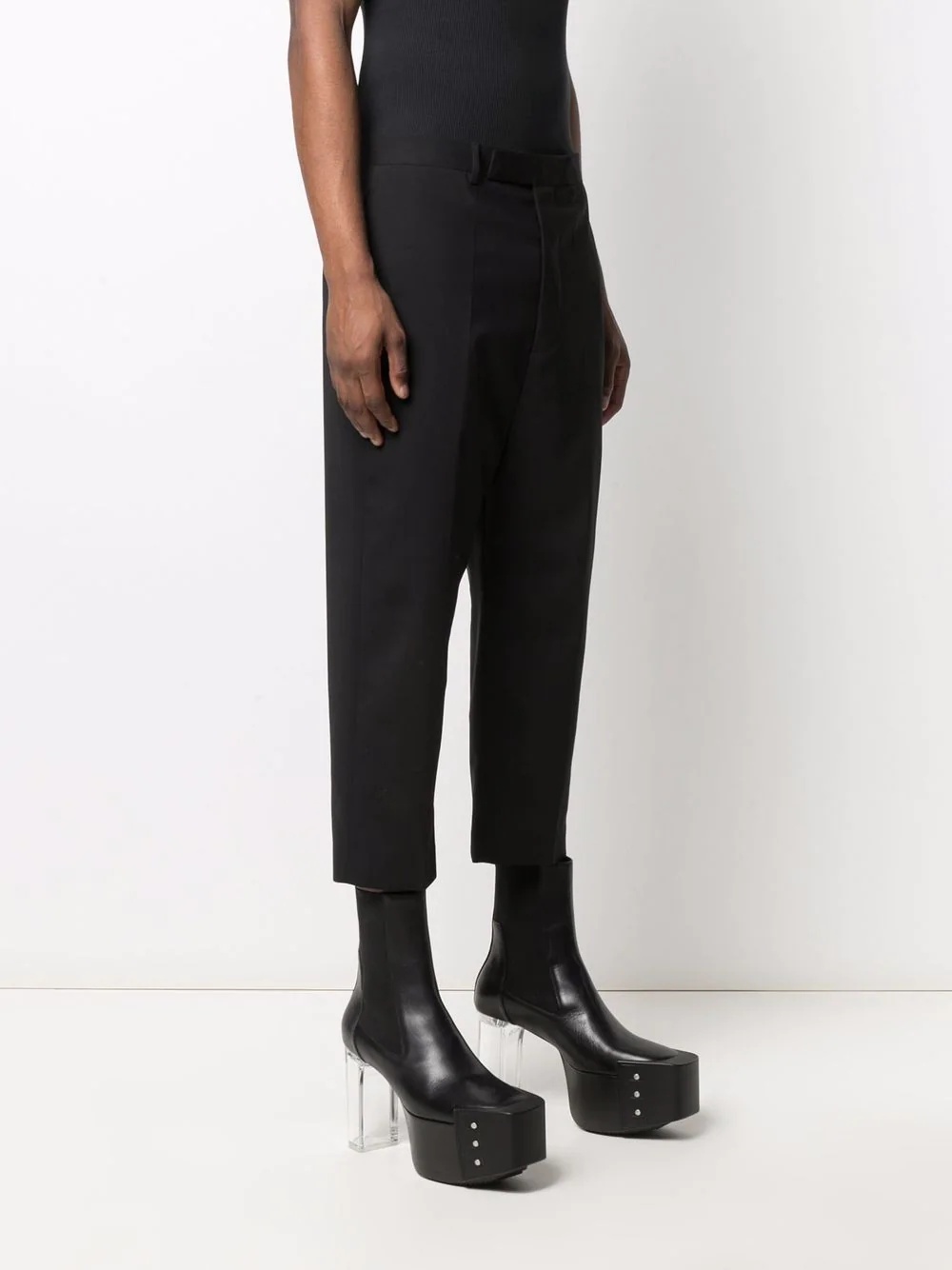 cropped tailored trousers - 3