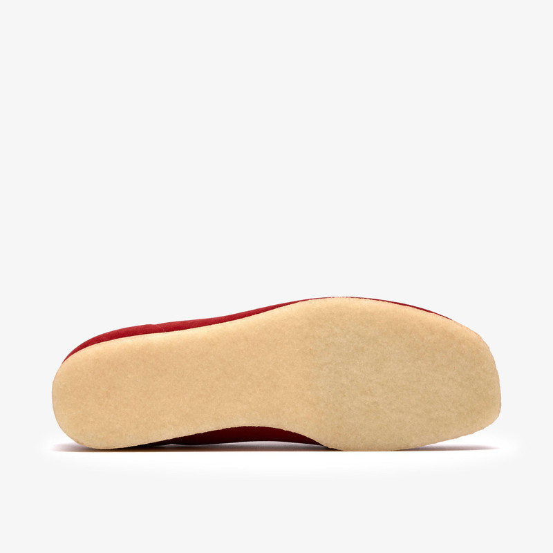 Wallabee Deep Red Suede 5