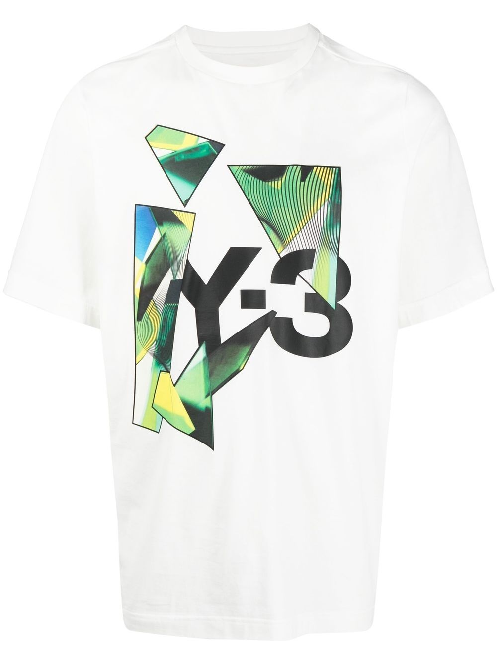 logo-print graphic T-shirt - 1