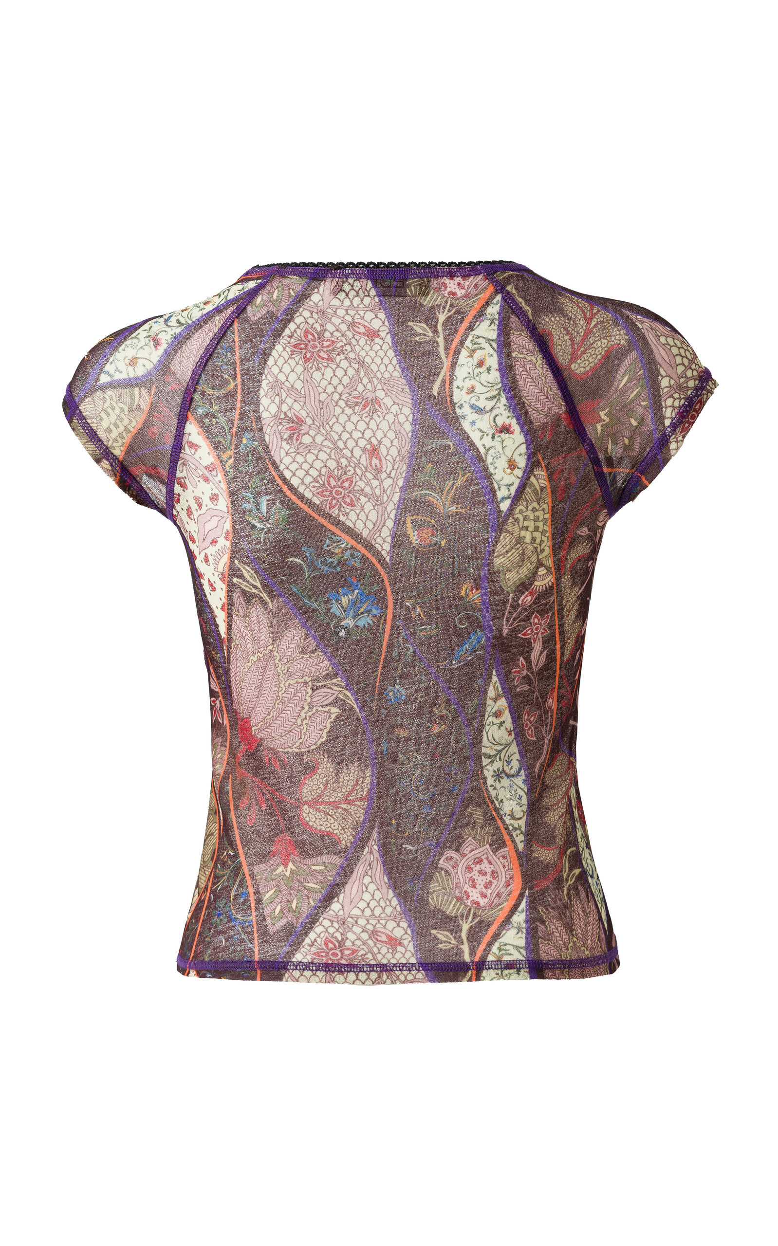 Dora Mesh Jersey T-Shirt multi - 3