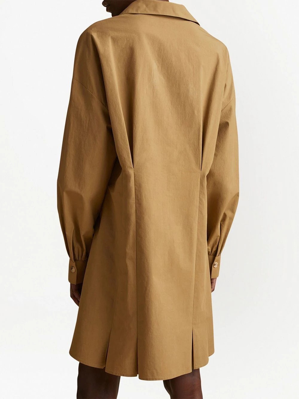 Winnie long-sleeve cotton shirt dress - 5