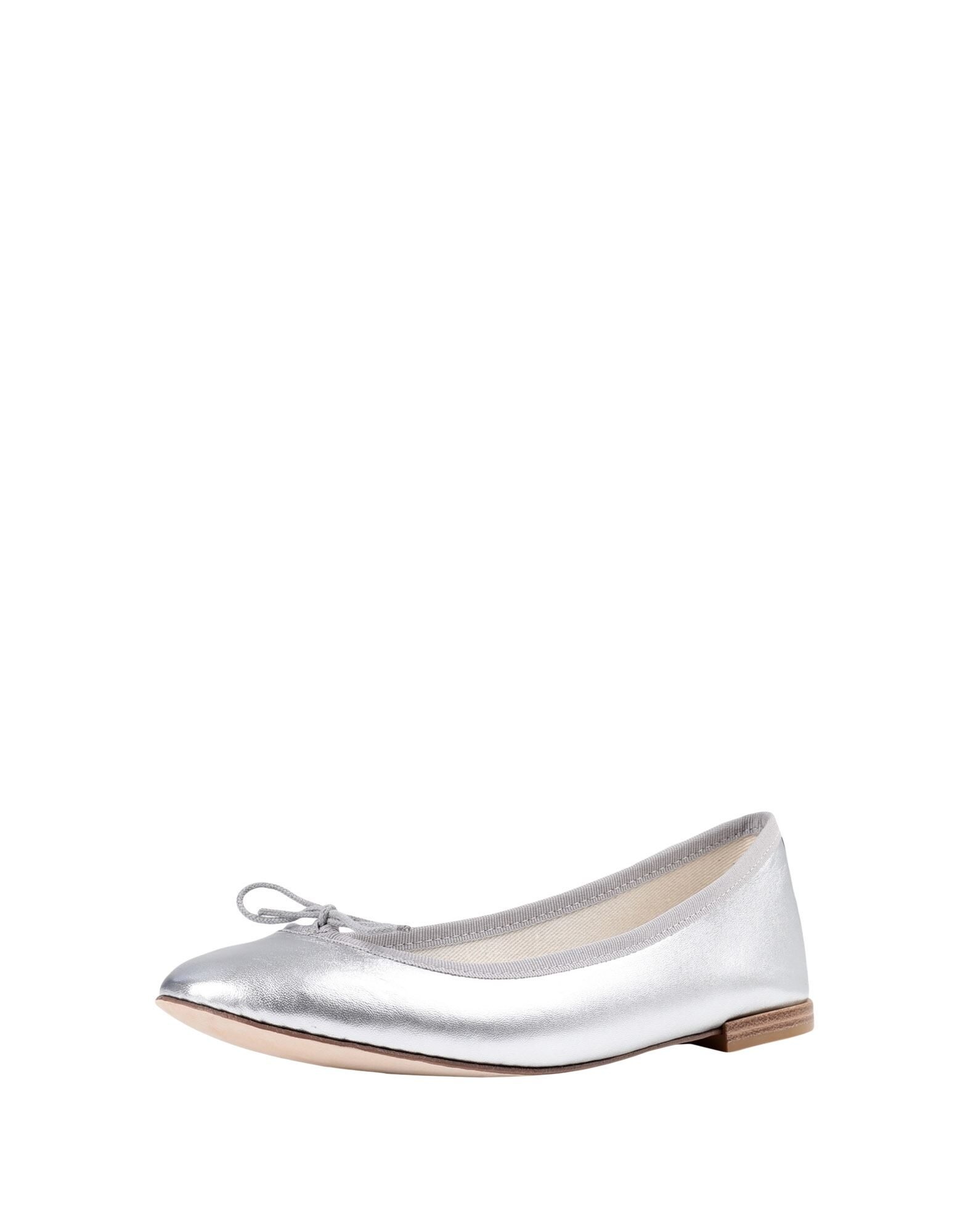 Silver Women's Ballet Flats - 2