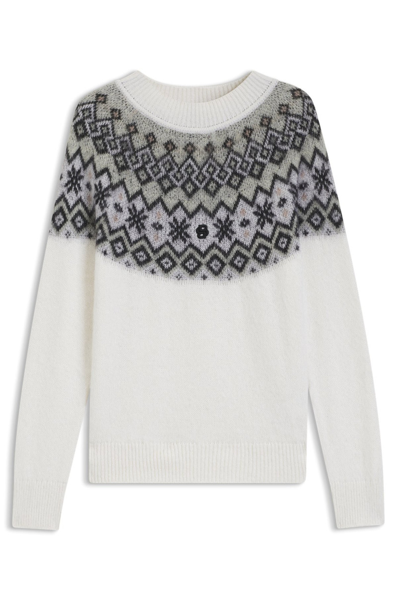 BOSS SKI SWEATER WITH JACQUARD PATTERN 1