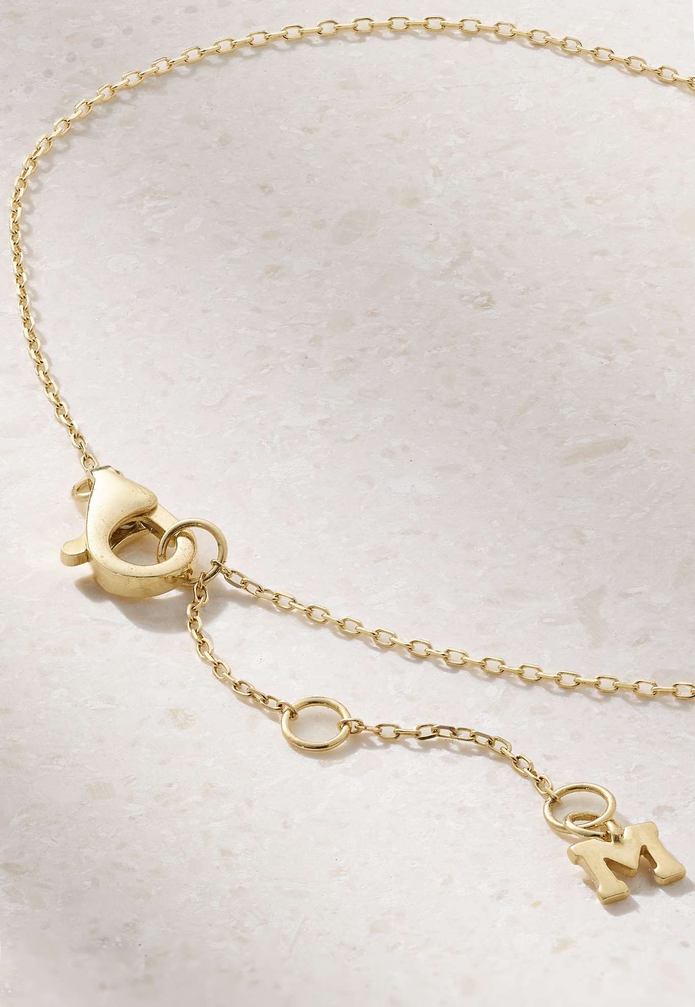 Wave 14-karat gold diamond bracelet - 3