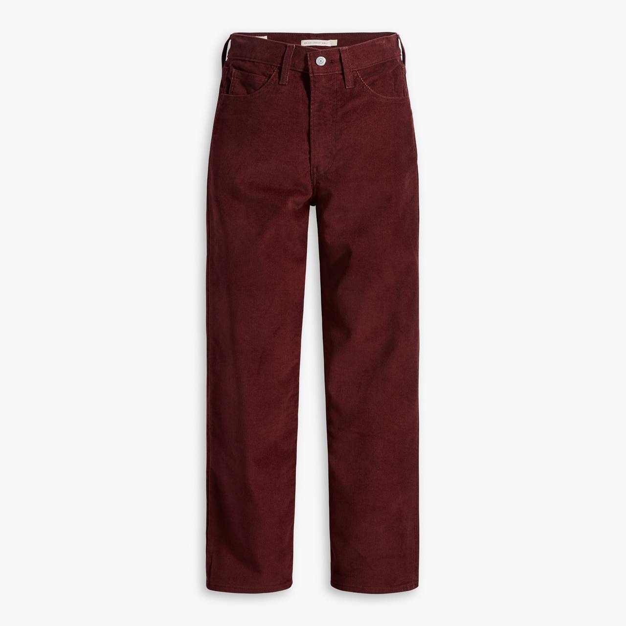 RIBCAGE STRAIGHT ANKLE CORDUROY WOMEN'S PANTS - 6