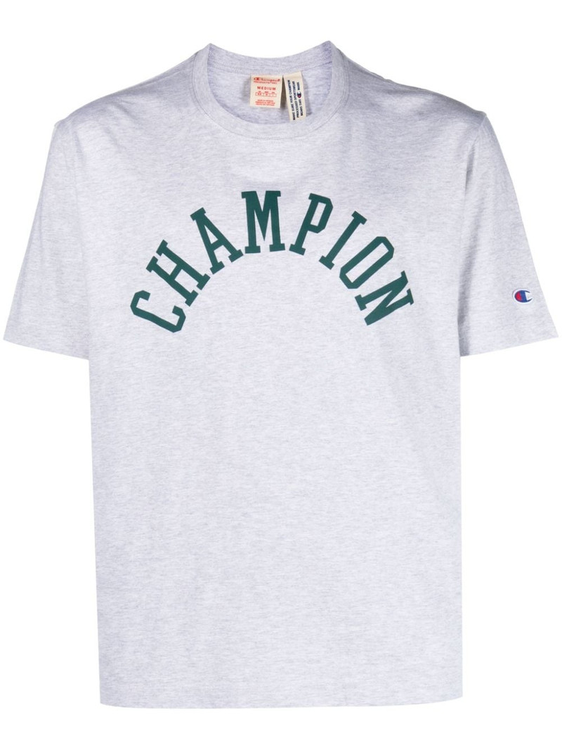 logo-print cotton T-Shirt - 1
