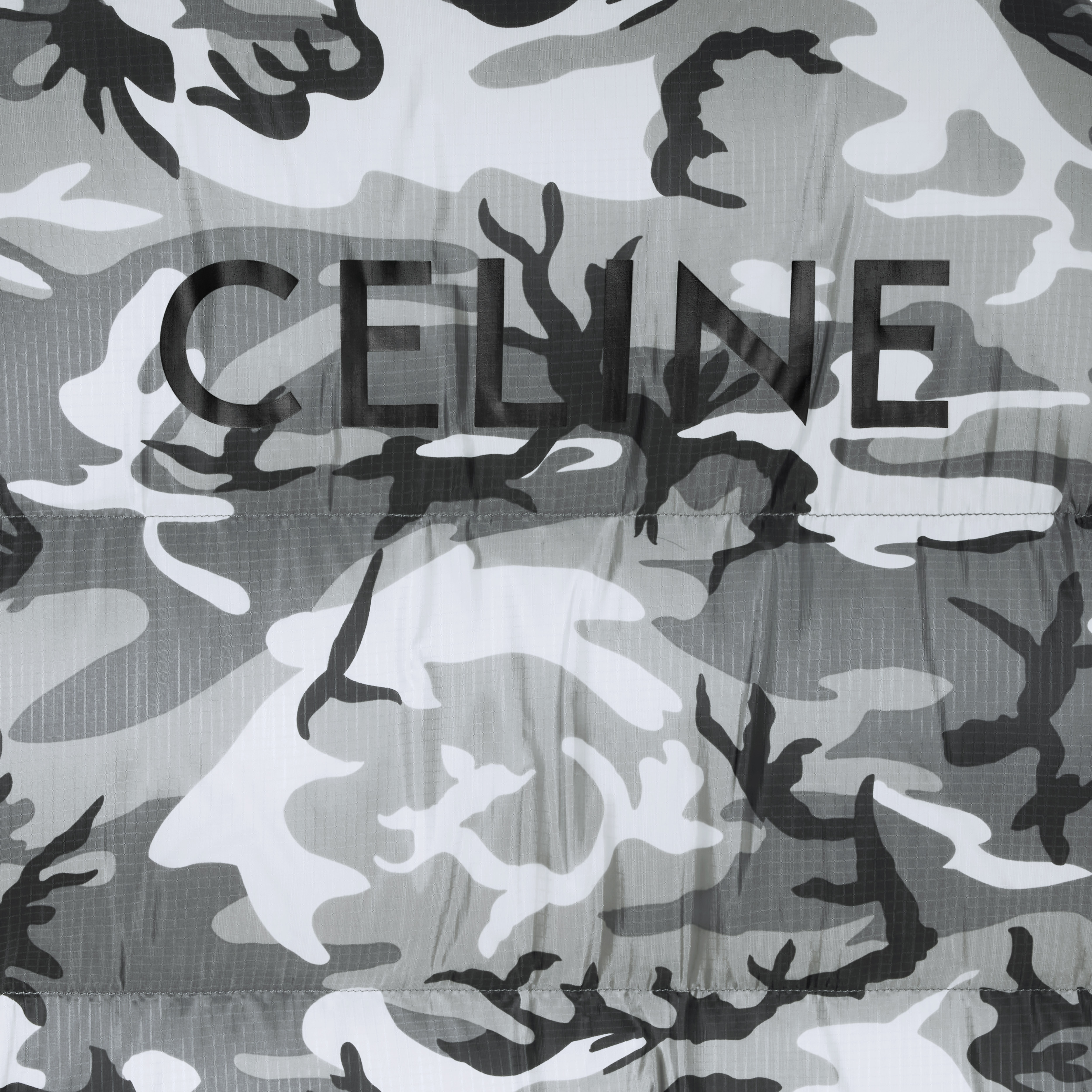 CELINE SHORT DOWN JACKET IN NYLON - 5