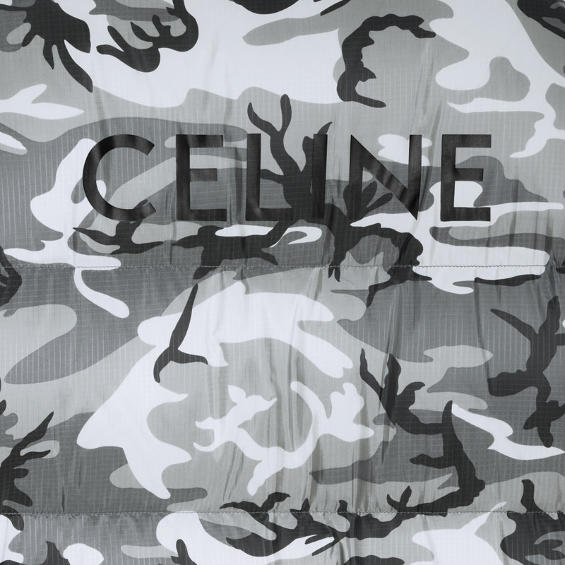 CELINE SHORT DOWN JACKET IN NYLON 5