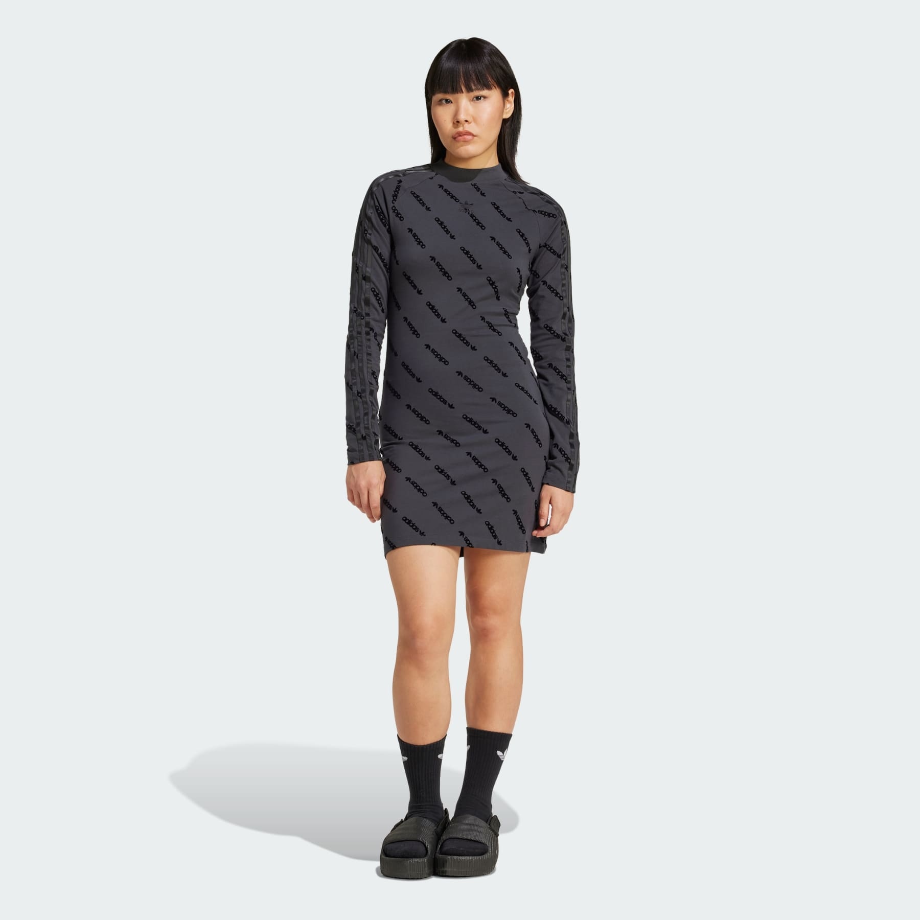 Monogram Bodycon Dress - 2