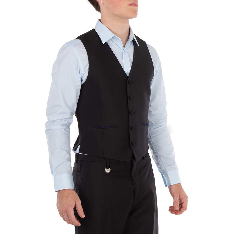 Burberry Wool-Silk Blend Waistcoat - 2