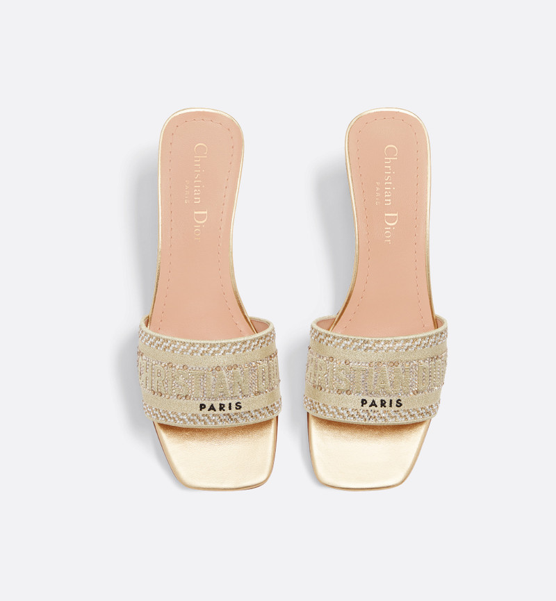 Dior Dway Heeled Slide outlook