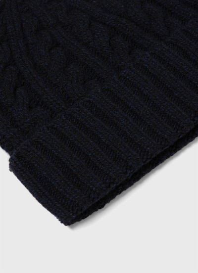 Sunspel Lambswool Cable Hat outlook