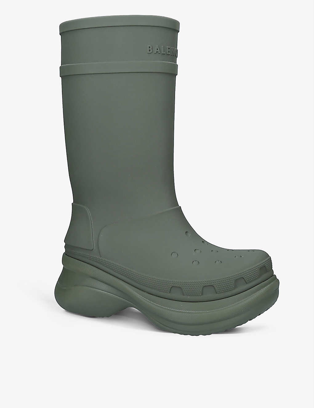 Balenciaga x Crocs chunky rubber boots - 2