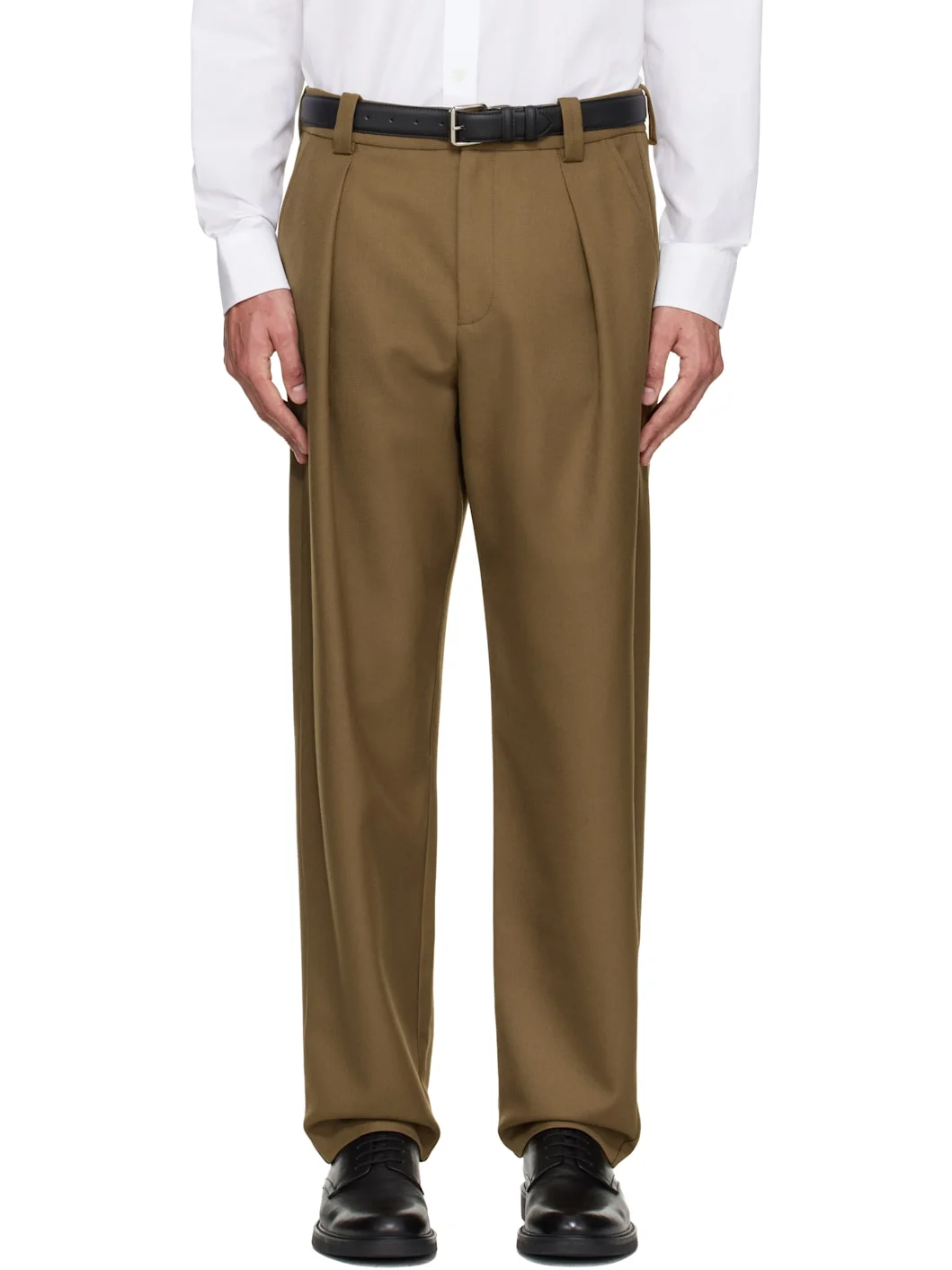 Tan Renato Trousers - 1