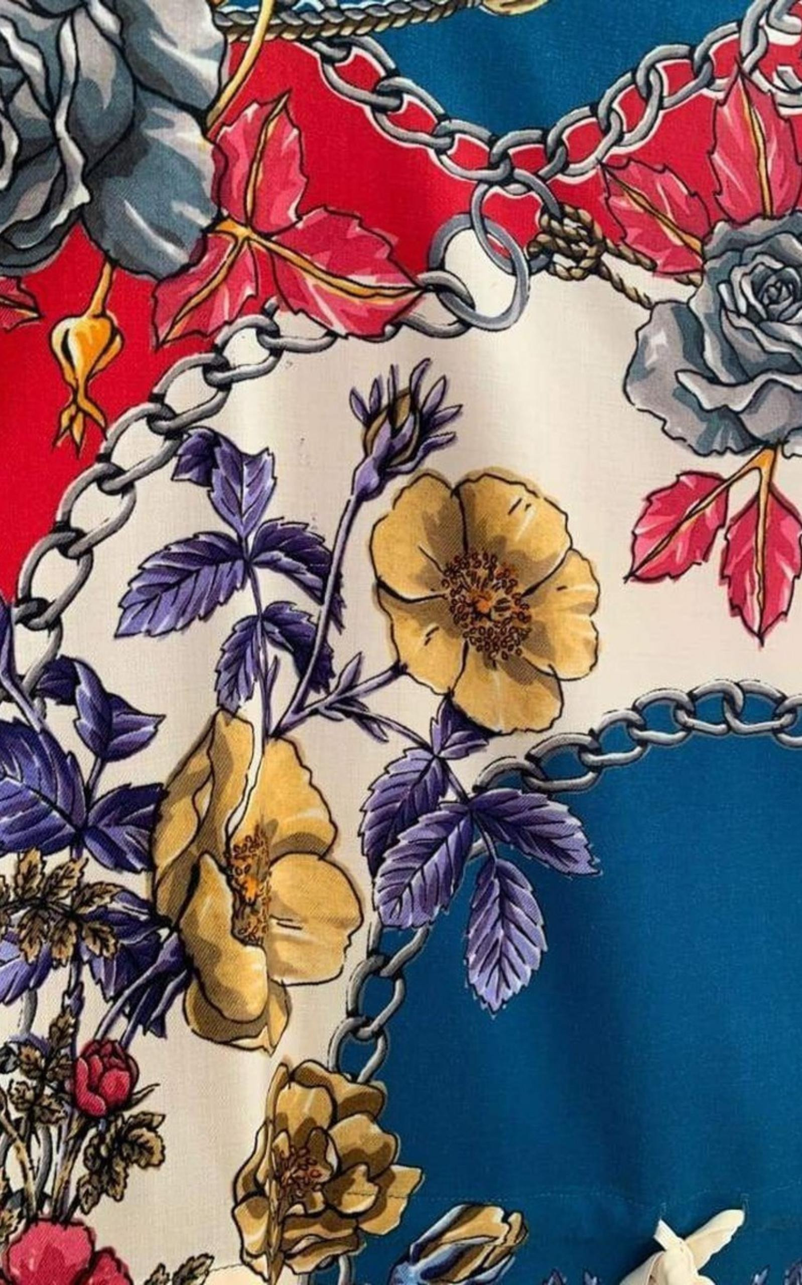 Boudoir Printed Wool-Twill Kaftan Dress - 5