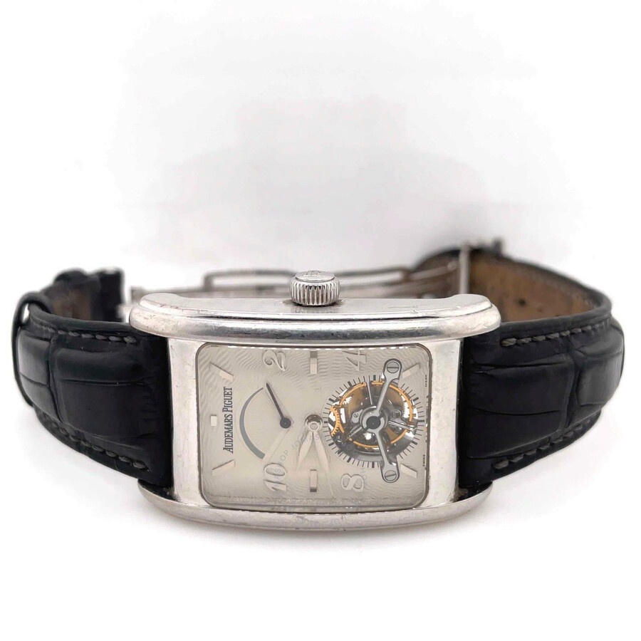Pre-owned Audemars Piguet Edward Piguet Silver Guilloche Dial Men's Watch 26006BC.OO.D002CR.01 - 5