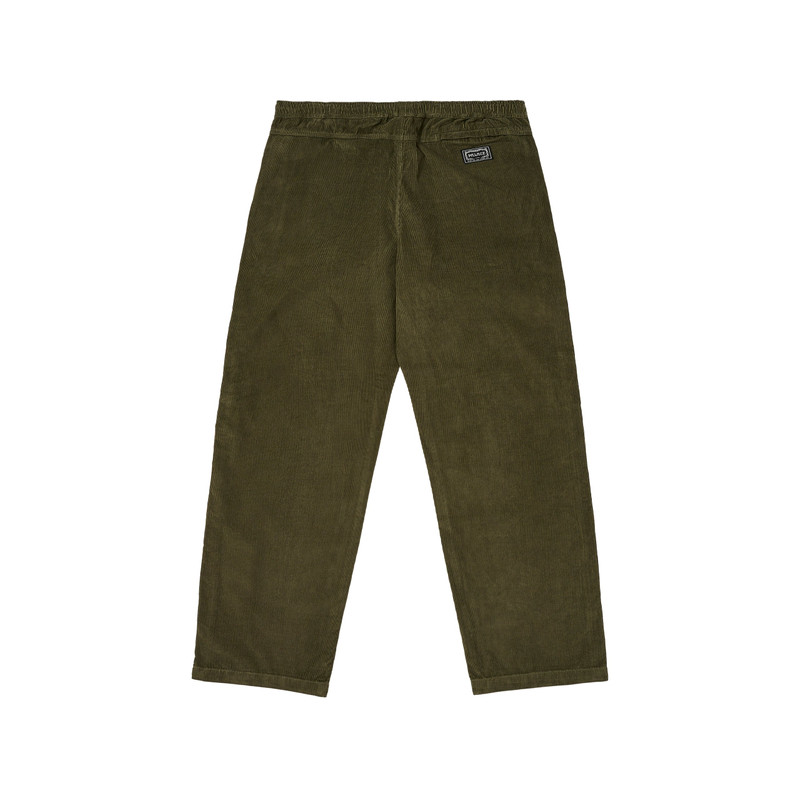 PALACE NEEDLE CORD BEACH TROUSER THE DEEP GREEN outlook