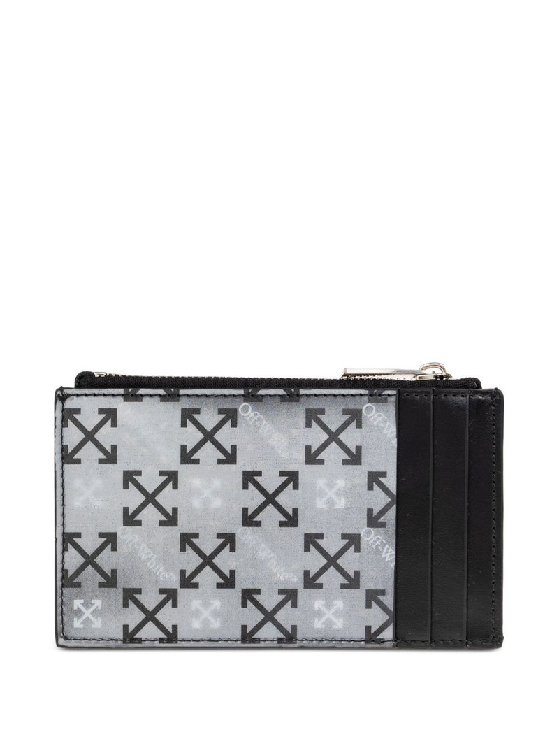 Off-White arrow-pattern wallet outlook