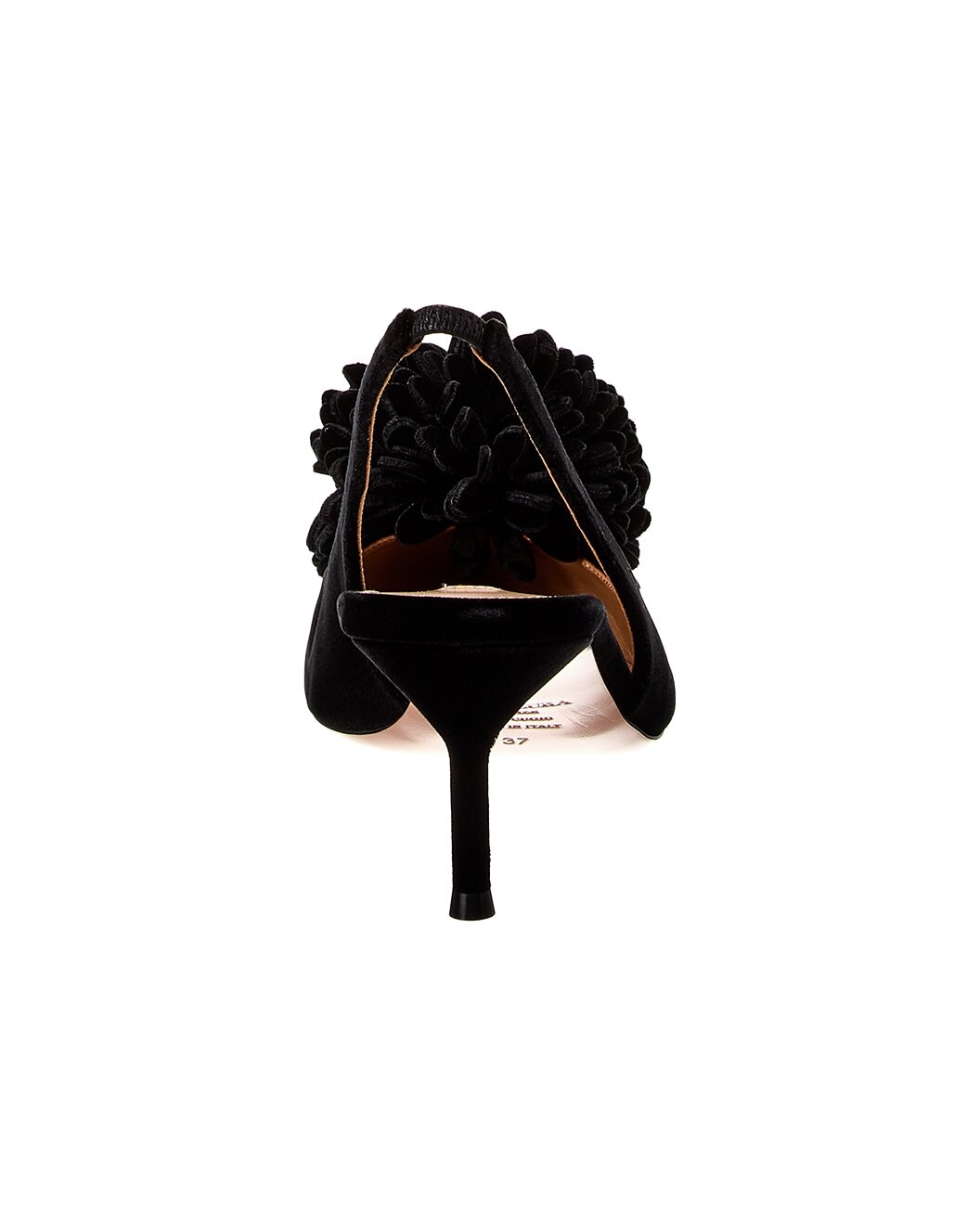 Aquazzura Couturier 65 Velvet Slingback Pump - 3