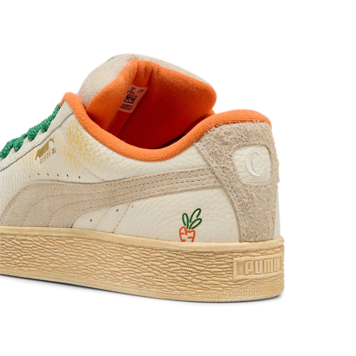 PUMA x Anwar Carrots Suede XL 'Warm White' 398801-01 - 6