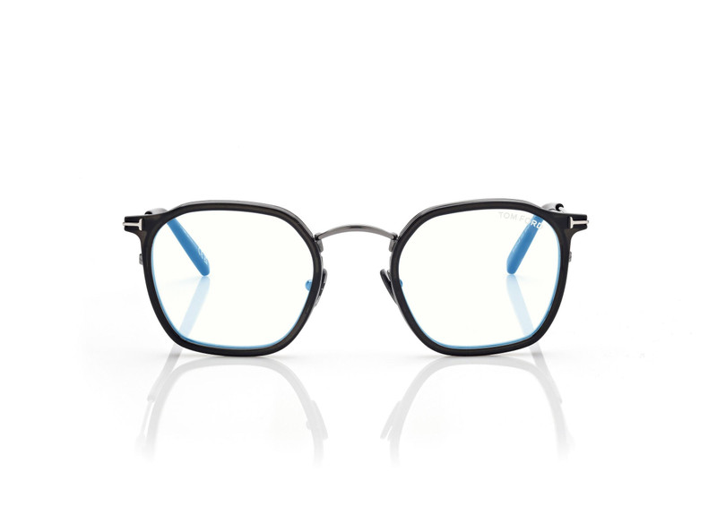 BLUE BLOCK ROUND OPTICALS 1