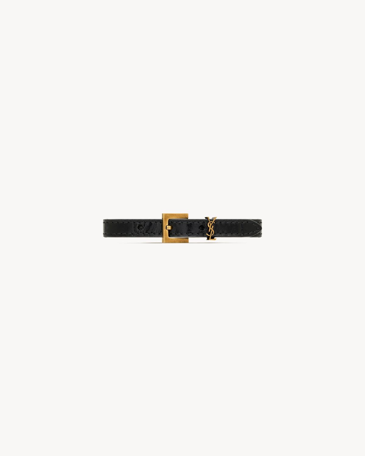 CASSANDRE BELT BRACELET IN LEATHER - 1