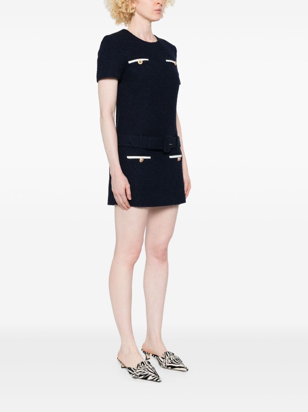Self-portrait Dresses Blue - 3