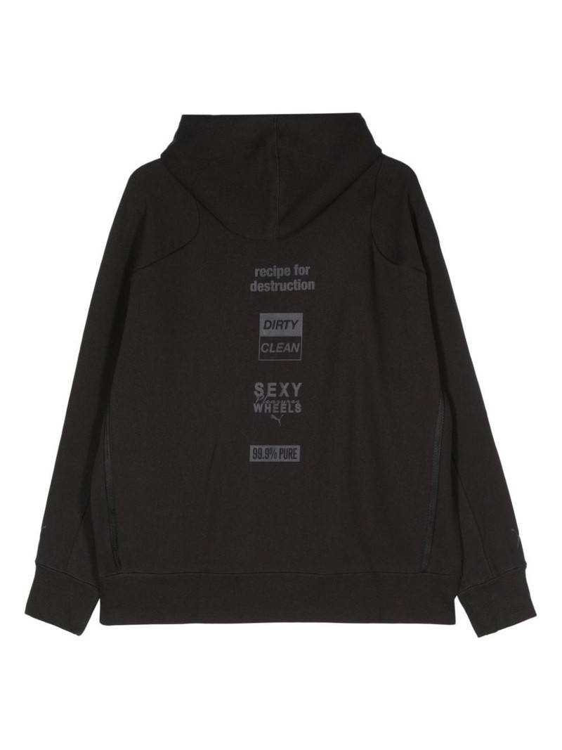PUMA x Pleasures cotton hoodie outlook