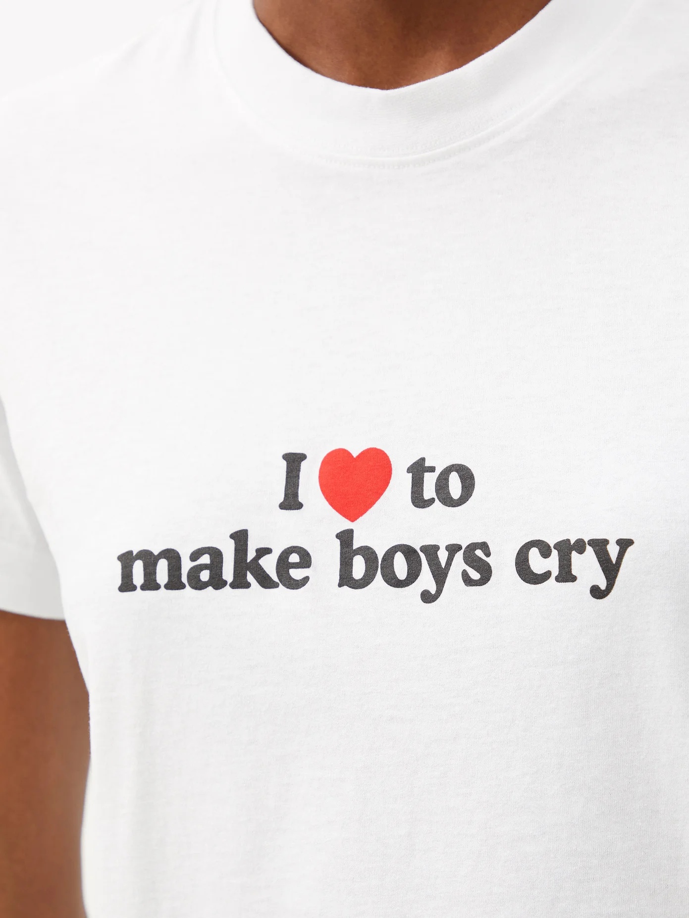 Boys Cry-print cotton T-shirt - 3