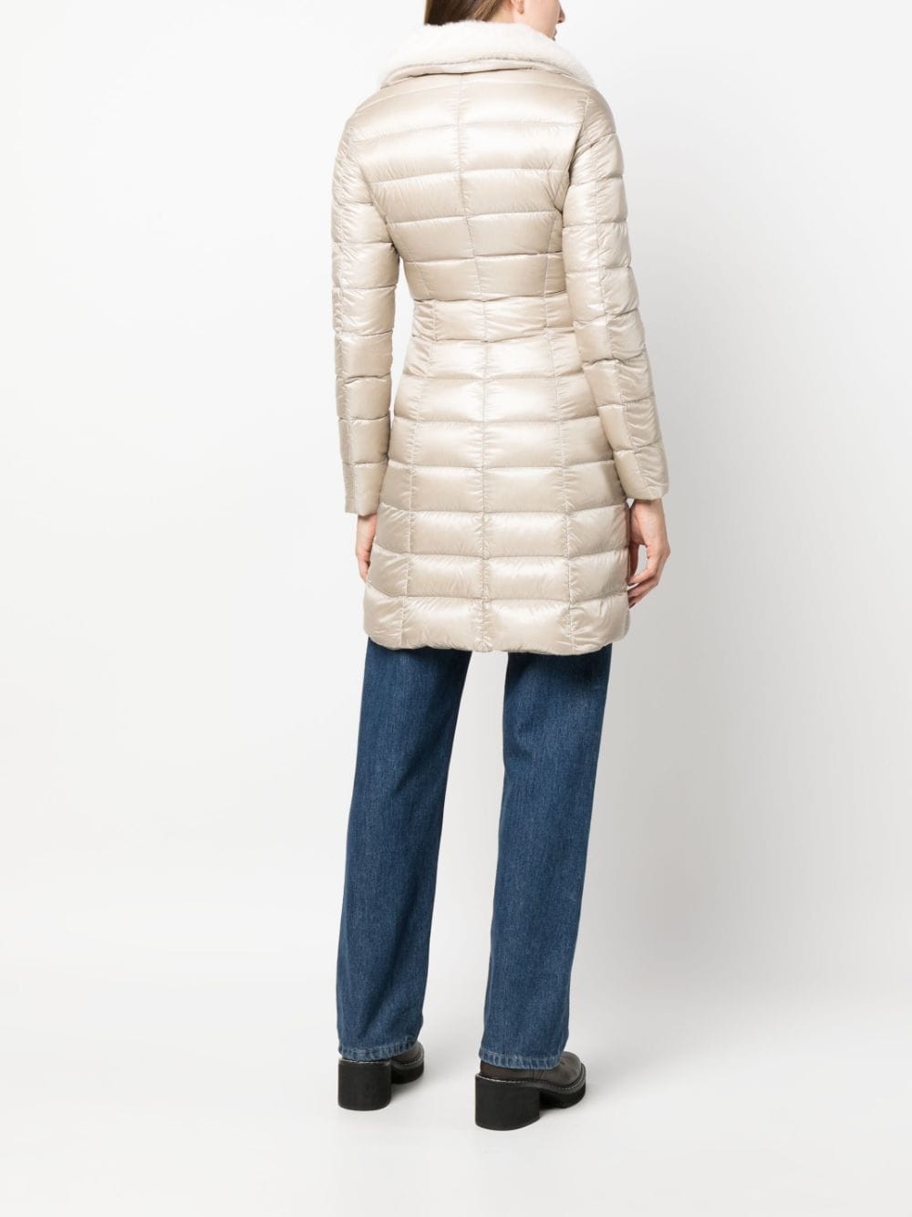 quilted hooded jacket - 4