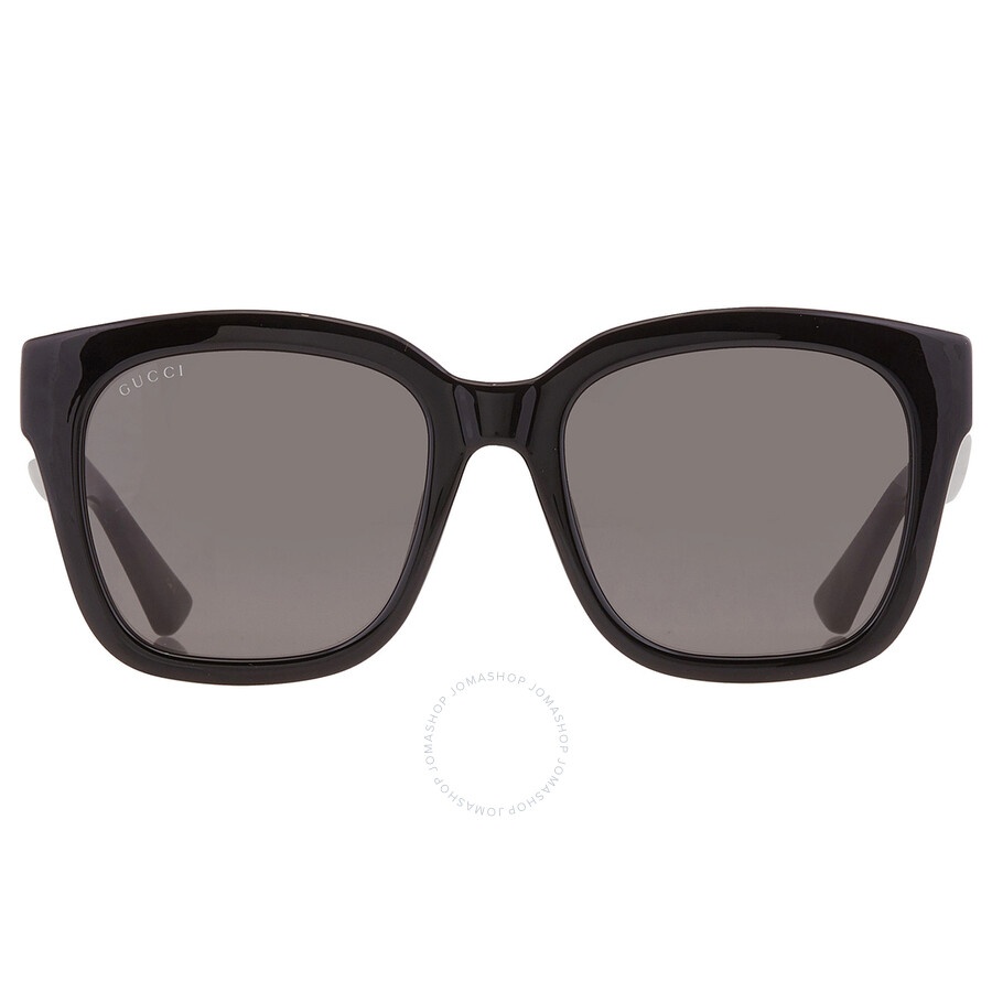 Gucci Smoke Sport Ladies Sunglasses GG1338SK 001 54 - 1