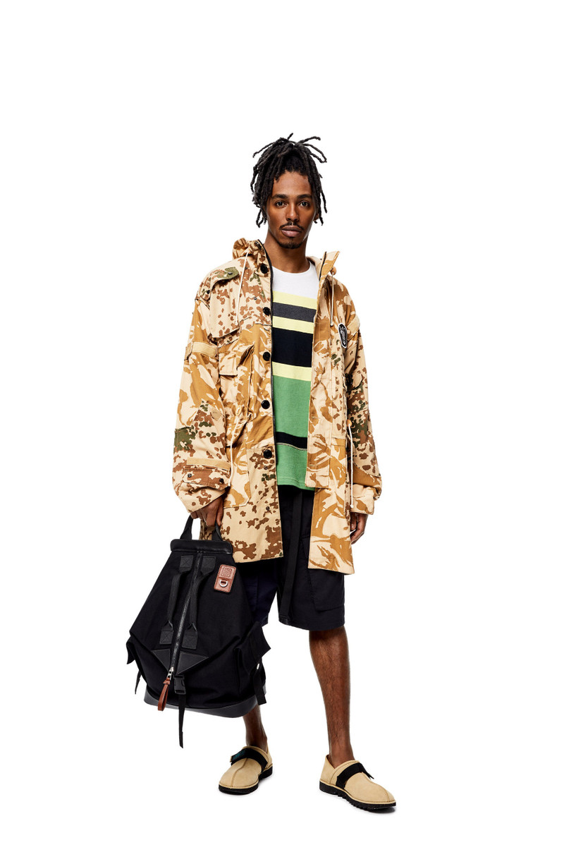 Loewe Convertible backpack in canvas outlook